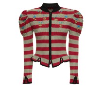 Divna knitted embroidered jacket