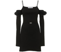 MINIKLEID AUS VISKOSE MIT FEDERN