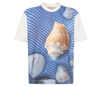 T-Shirt mit Küstendruck