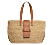 Tasche mit Raffia-Effekt „Mercato“