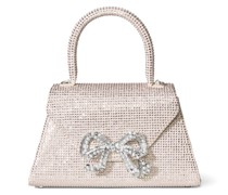 Mini hotfix bow envelope top handle bag