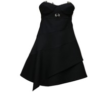 Minikleid aus Viskose und Wolle