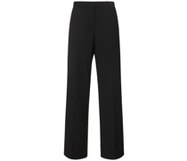 Hose aus Wollmischjacquard