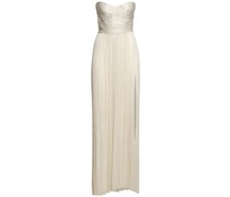 Langes Kleid aus Seidentüll „Theia“