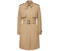 Winn cotton blend trench coat
