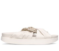 20mm Sandalen aus Poly- und Seil-Interlock