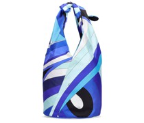Medium Handtasche aus Seide