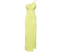 Viscose jersey one shoulder long dress