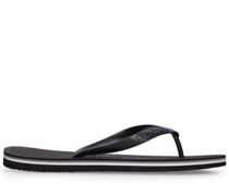 15mm Logo rubber flip flop sandals