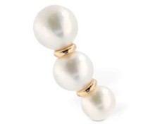 Mono-Ohrring mit Perlen „Trois“