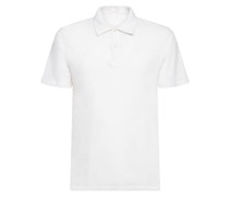 Poloshirt aus Leinen und Baumwolle „Costantino“