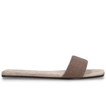 5mm hohe Sandalen aus Wildleder