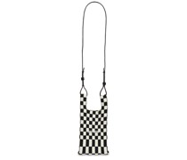 KLEINE TASCHE MIT LEDERRIEMEN 'ICHIMATSU MARKET'