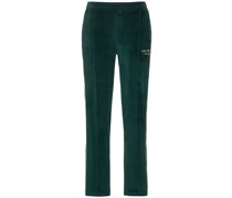 Brandie velour track pants