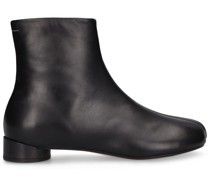 35mm hohe Stiefel aus Leder