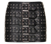 Sasha buckled mini skirt