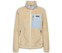 KLASSISCHE FLEECEJACKE 'RETRO-X'