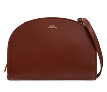 SCHULTERTASCHE AUS LEDER 'DEMI LUNE'
