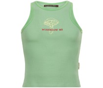 TANKTOP AUS BAUMWOLLE MIT STICKEREI