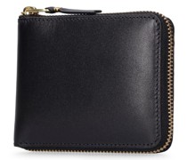 LEDERBRIEFTASCHE MIT REISSVERSCHLUSS