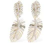 Tropicalia crystal drop earrings