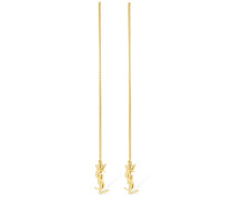 LANGE OHRRINGE „YSL“