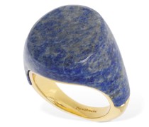 Calibrated stone signet ring