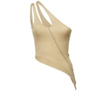 Asymmetrisches Jersey-Tanktop