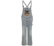 Overall aus Baumwollmischung mit Logo