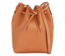 MINI BEUTELTASCHE AUS PFLANZENGEGERBTEM LEDER