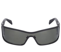 Masken-Sonnenbrille aus Acetat
