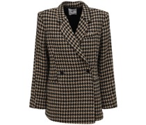 Blazer aus Wollmischung im Hahnentritt „Kaia“