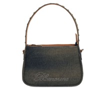 KLEINE HANDTASCHE AUS DENIM