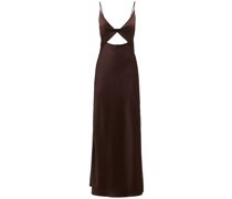 Langes Kleid aus Satin „Hazel“