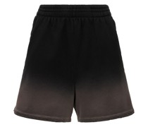 Sonnengebleichte Sportshorts aus Baumwollmischung