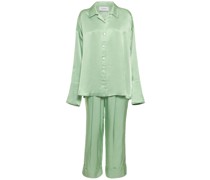 Größenloser Pyjama aus Satin