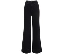 Jeans aus Denim mit weitem Bein „Ms. Onassis“