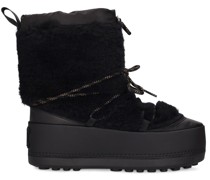 10mm hohe Alpaka-Skistiefel „Teddy“