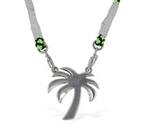 Halskette mit Kunstperlen „Palm“