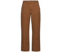 Baumwollhose mit Doppelknien