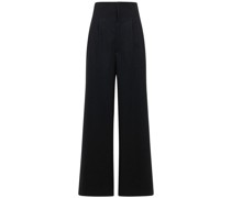 Weite Hose aus Wollcady