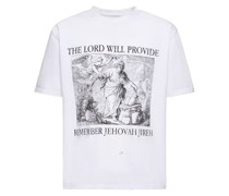 Vintage-T-Shirt aus Baumwolle mit Rissen