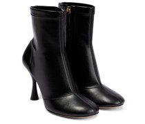Ankle Boots aus Leder