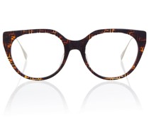 Fendi Cat-Eye-Brille Baguette