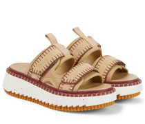 Chloe Sandalen Lilli Sporty aus Veloursleder