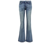 Ganni Low-Rise Bootcut Jeans Iry