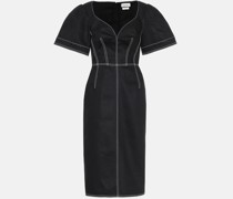 Alexander McQueen Minikleid aus Denim