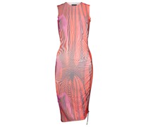 Louisa Ballou Bedrucktes Minikleid mit Raffung