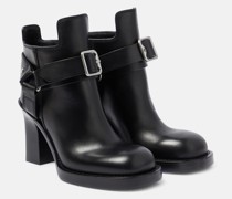 Ankle Boots Stirrup aus Leder