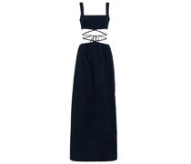 Agua by Agua Bendita Maxikleid Peonia aus Baumwollpopeline